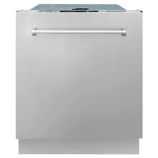 ZLINE 24 in. Top Control Dishwasher with Stainless Steel Tub and Traditional Style Handle, 52dBa (DW-24)