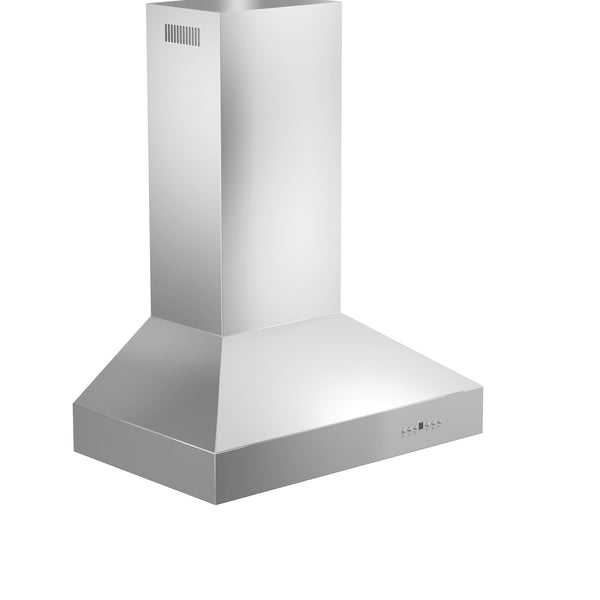 ZLINE Ducted Outdoor Island Mount Range Hood in Stainless Steel (KECOMi-304)